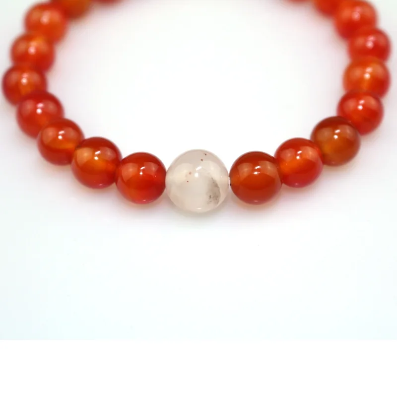 Ladies Elegant Sweet Bracelets Personality Red Natural Stone Beaded Bracelet Lucky Charm Girlfriends Birthday Gift Jewelry
Ladies Elegant Sweet Bracelets Personality Red Natural Stone Beaded Bracelet Lucky Charm Girlfriends Birthday Gift Jewelry