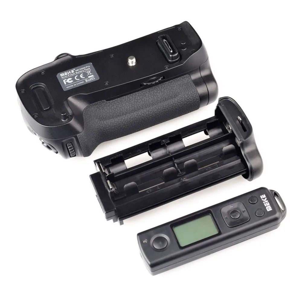 MEKE Meike MK-D500 Pro Power pack Built-in 2.4GHZ FSK Remote Control Shooting for Nikon D500 Camera
MEKE Meike MK-D500 Pro Power pack Built-in 2.4GHZ FSK Remote Control Shooting for Nikon D500 Camera
