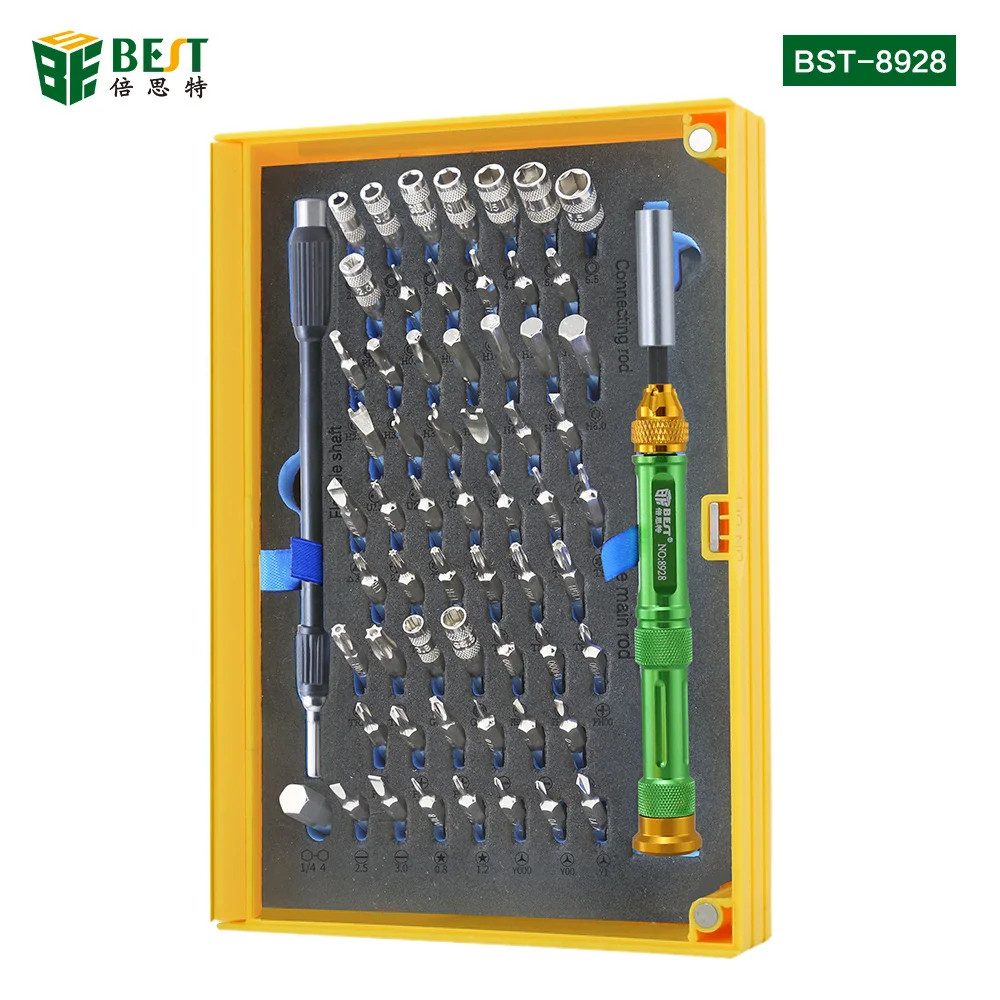 BSTmagnetic bit driver kit 63 in 1 Professional repair tools kit Multifunctional precision screwdriver set for iPhone,Mac,Laptop
BSTmagnetic bit driver kit 63 in 1 Professional repair tools kit Multifunctional precision screwdriver set for iPhone,Mac,Laptop