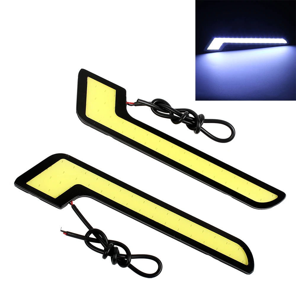 LEEPEE 2Pcs/Set DC 12V Car Fog Lamps Universal LED Car DRL External Light COB Daytime Running Lights Car-styling
LEEPEE 2Pcs/Set DC 12V Car Fog Lamps Universal LED Car DRL External Light COB Daytime Running Lights Car-styling