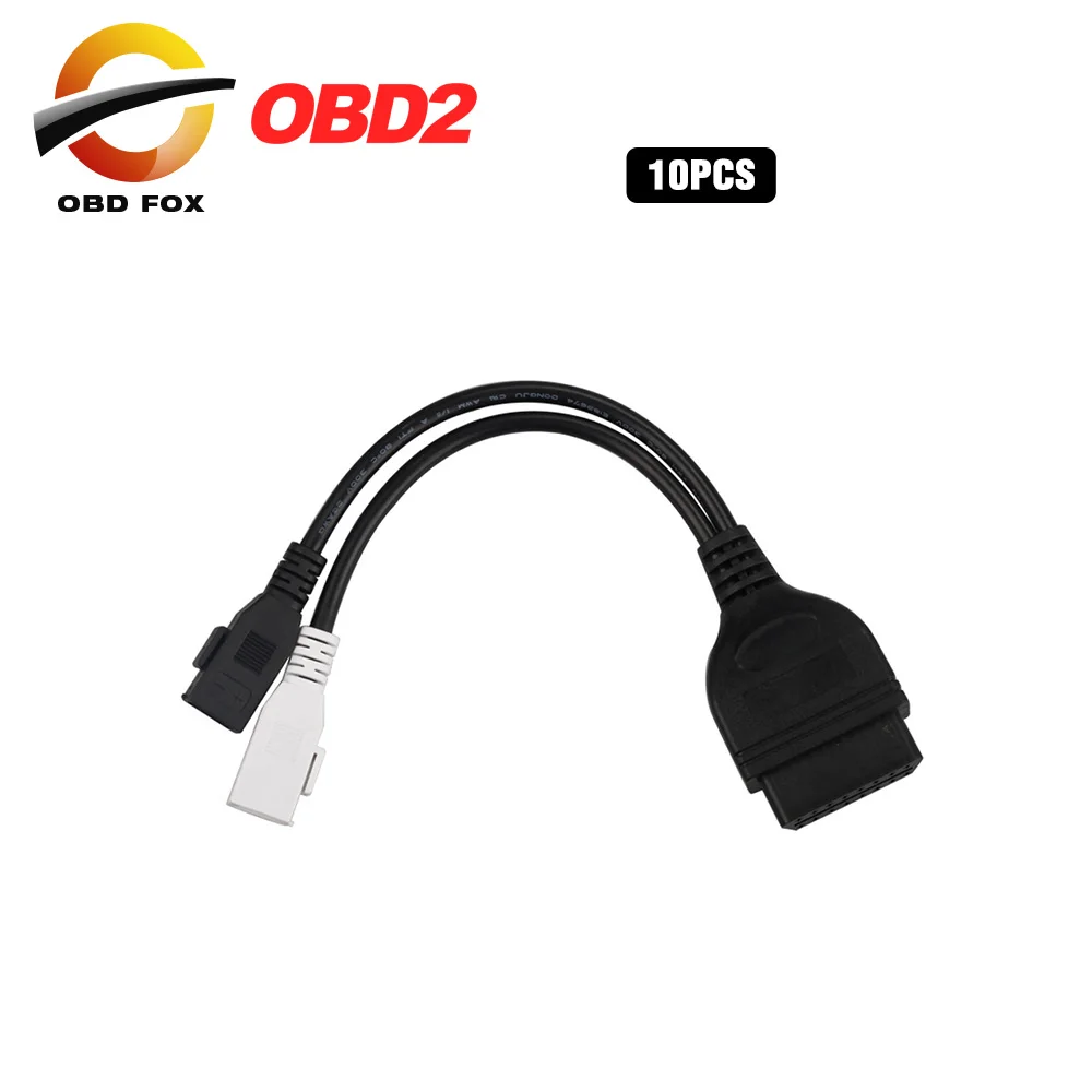 10 шт. OBD 2 кабель для Audi/VW/Seat/Skoda vag 2x2 2 + 2 к OBD 2 16 Pin диагностические инструменты Соединительный кабель Бесплатная доставка
10 шт. OBD 2 кабель для Audi/VW/Seat/Skoda vag 2x2 2 + 2 к OBD 2 16 Pin диагностические инструменты Соединительный кабель Бесплатная доставка