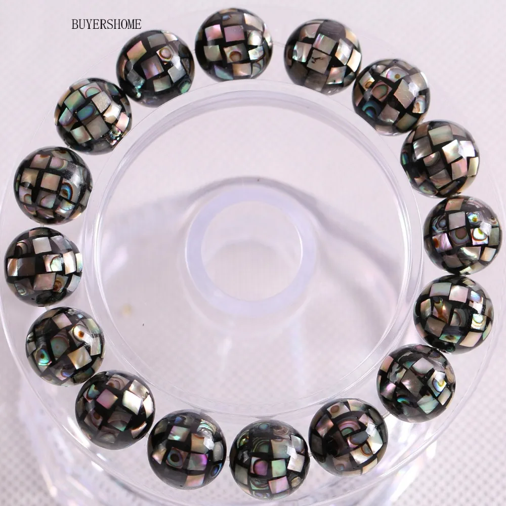 BUYERSHOME Stretch Man or Women 12MM Square Round Beads Natural Blue New Zealand Abalone Shell Bracelet 8" 1Pcs H028
BUYERSHOME Stretch Man or Women 12MM Square Round Beads Natural Blue New Zealand Abalone Shell Bracelet 8" 1Pcs H028