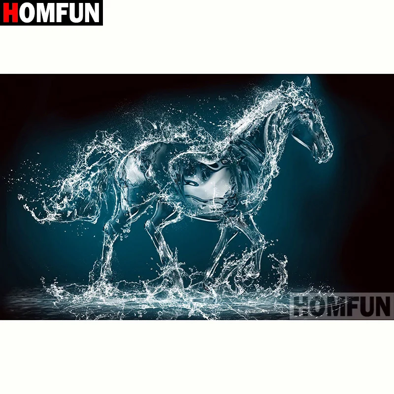 HOMFUN Full Square/Round Drill 5D DIY Diamond Painting "Animal horse" 3D Diamond Embroidery Cross Stitch Home Decor A19806
HOMFUN Full Square/Round Drill 5D DIY Diamond Painting "Animal horse" 3D Diamond Embroidery Cross Stitch Home Decor A19806