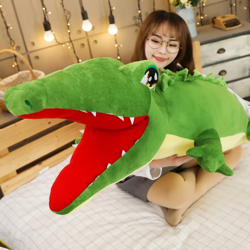 75-130cm Stuffed Animal Real Life Alligator Plush Toy Simulation Crocodile Dolls Kawaii Ceative Pillow for Children Xtmas Gifts
75-130cm Stuffed Animal Real Life Alligator Plush Toy Simulation Crocodile Dolls Kawaii Ceative Pillow for Children Xtmas Gifts