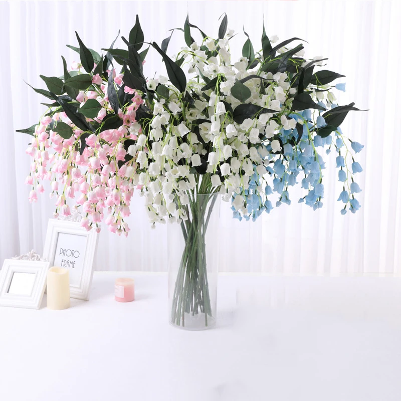 80cm Long Artificial Flowers Silk Bellflower Vine Fake Campanulas Flowers String Garden Home Wedding Wall Decoration Wreath
80cm Long Artificial Flowers Silk Bellflower Vine Fake Campanulas Flowers String Garden Home Wedding Wall Decoration Wreath