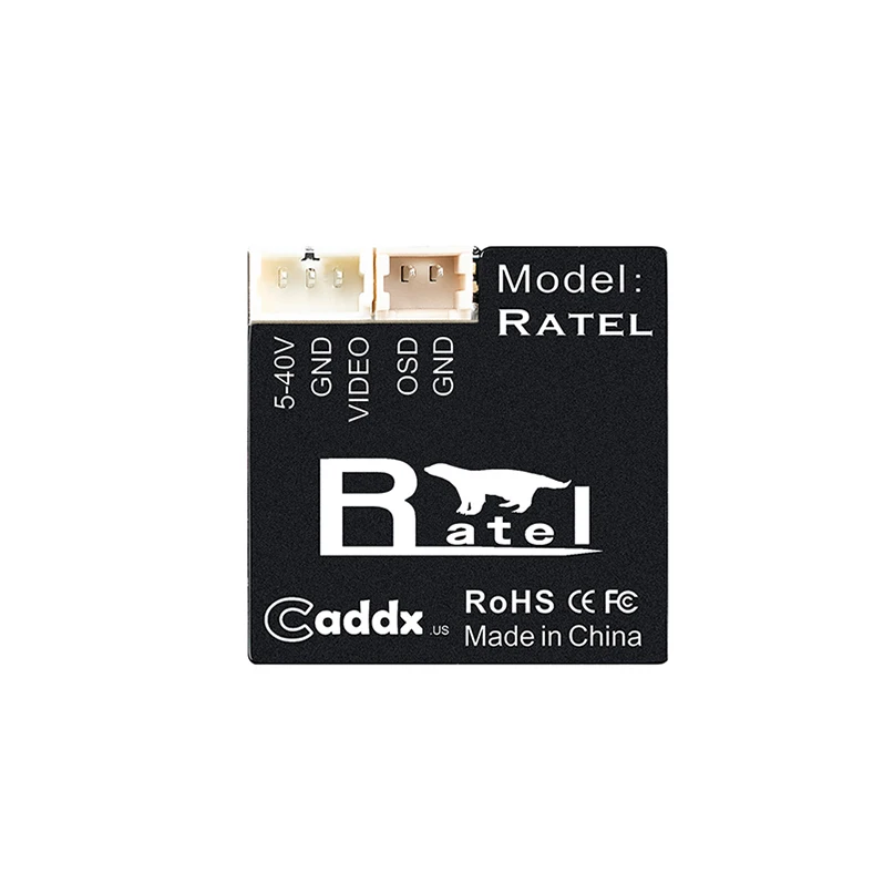 Caddx Ratel 1/1.8'' Starlight HDR OSD 1200TVL NTSC/ PAL 16:9/4:3 Switchable 1.66mm/2.1mm Lens FPV Camera For RC Drone Quadcopter
Caddx Ratel 1/1.8'' Starlight HDR OSD 1200TVL NTSC/ PAL 16:9/4:3 Switchable 1.66mm/2.1mm Lens FPV Camera For RC Drone Quadcopter