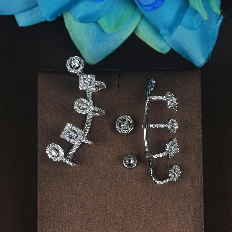 HIBRIDE Beautiful Sparkly AAA Cubic Zirconia Stud Earrings For Women Fashion Jewelry Earrings boucle d'oreille E-745
HIBRIDE Beautiful Sparkly AAA Cubic Zirconia Stud Earrings For Women Fashion Jewelry Earrings boucle d'oreille E-745