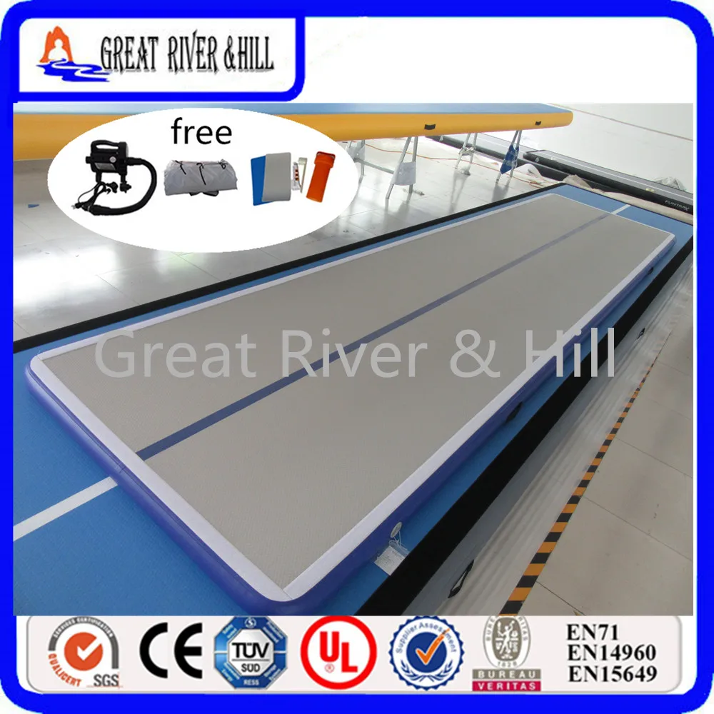 Great River & Hill Inflatable air track 4mx1.5mx10cm air floor for gymnastics tumbling used for home
Great River & Hill Inflatable air track 4mx1.5mx10cm air floor for gymnastics tumbling used for home