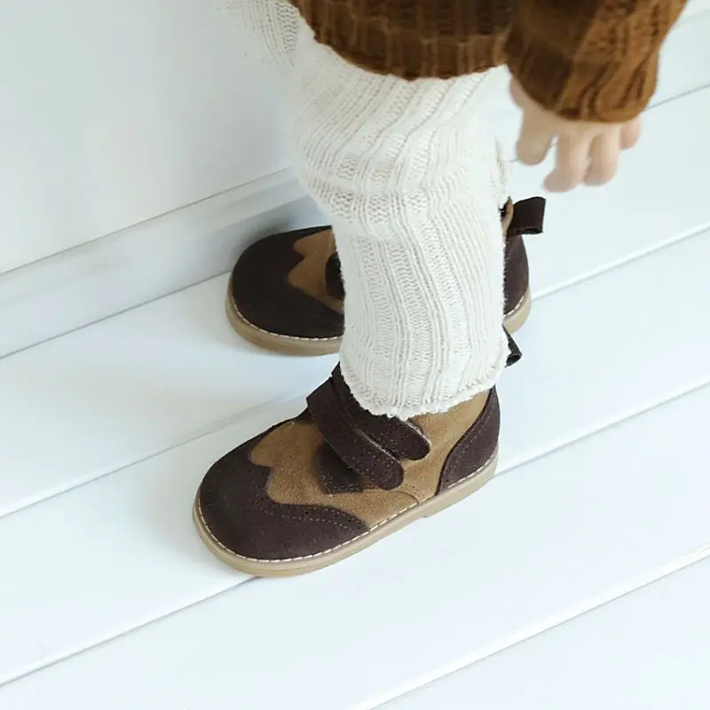 1-6T Suede Leather Children Boots Genuine Leather Mixed color kids and baby fashion Boots Martin boots
1-6T Suede Leather Children Boots Genuine Leather Mixed color kids and baby fashion Boots Martin boots
