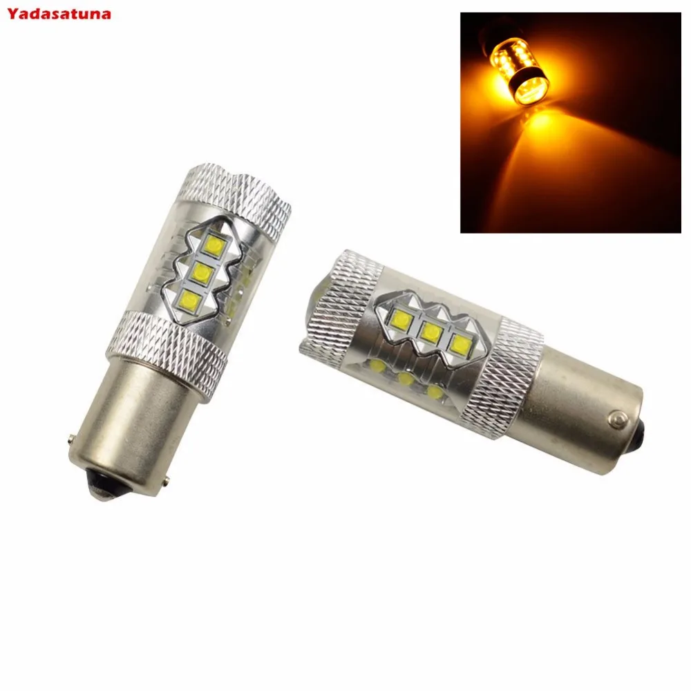 2xError Free 80W PY21W 1156 BA15S BAU15S led Lamp Car Light 12V DRL 7507 SMD Auto Yellow Red 24V Front Turn Signal Reverse Bulbs
2xError Free 80W PY21W 1156 BA15S BAU15S led Lamp Car Light 12V DRL 7507 SMD Auto Yellow Red 24V Front Turn Signal Reverse Bulbs