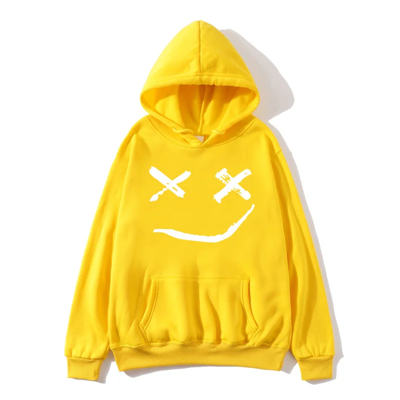 Lil peeping забавная Толстовка 2019 lil принт XL подходит для дам Повседневные флисовые