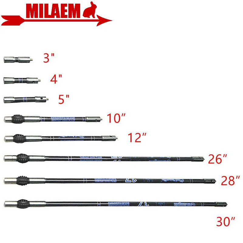 1pc Archery Carbon Stabilizer Balance Bar Stabilizer Rubber Damping Rod Shock Absorber Recurve Bow Shooting Hunting Accessories
1pc Archery Carbon Stabilizer Balance Bar Stabilizer Rubber Damping Rod Shock Absorber Recurve Bow Shooting Hunting Accessories