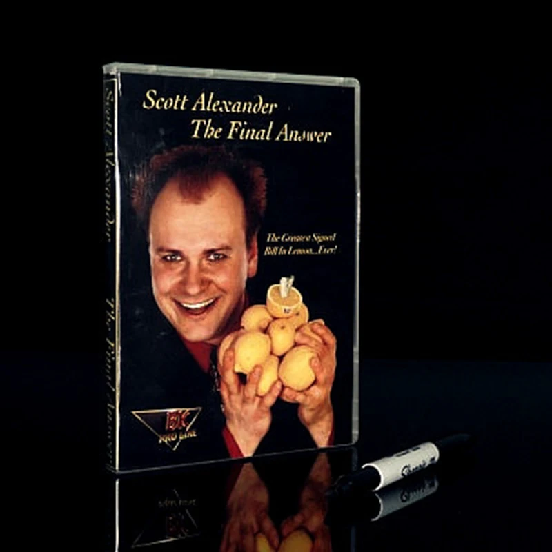 The Final Answer - Bill in Lemon Magic Tricks Signed Bill In Lemon Magia Magician Stage Illusion Props Mentalism Comedy
The Final Answer - Bill in Lemon Magic Tricks Signed Bill In Lemon Magia Magician Stage Illusion Props Mentalism Comedy