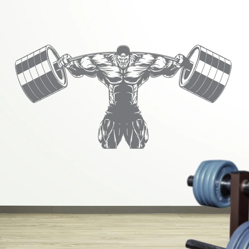 Gym Sticker Fitness Decal Body-building Posters Vinyl Wall Decals Pegatina Quadro Parede Decor Mural Gym Sticker JSL031
Gym Sticker Fitness Decal Body-building Posters Vinyl Wall Decals Pegatina Quadro Parede Decor Mural Gym Sticker JSL031