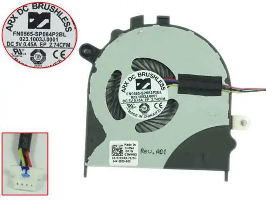 ARX FN0565-SP084P2BL 023.1003J.0001 DC 5V 0.45A 4-wire Server Laptop Cooling Fan
ARX FN0565-SP084P2BL 023.1003J.0001 DC 5V 0.45A 4-wire Server Laptop Cooling Fan