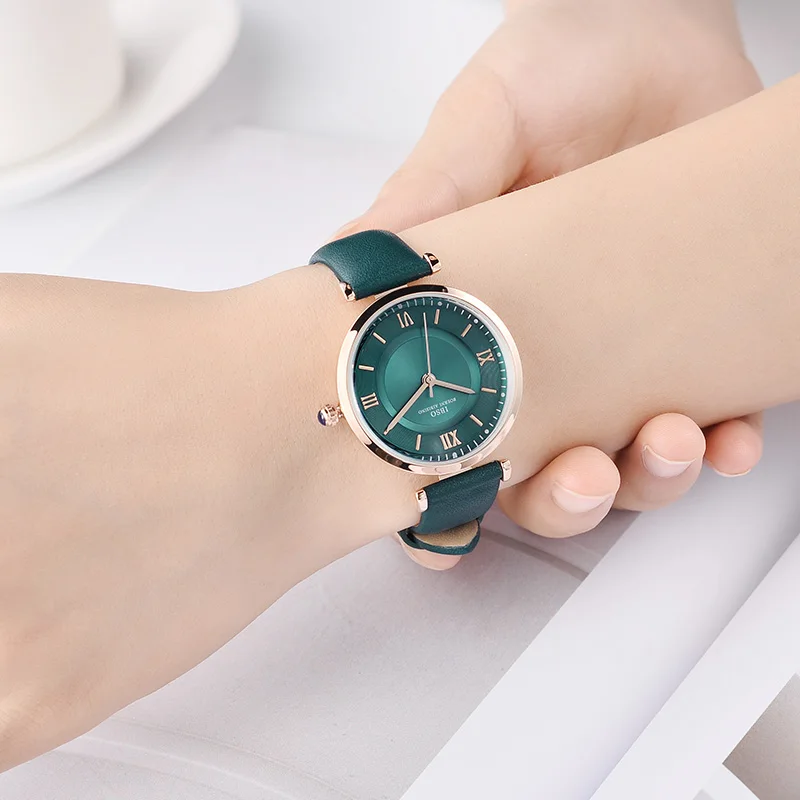 IBSO 10mm Women's Quartz Watches Fashion Rose Gold Clock Watch Hours with Dial Genuine Leather Strap relogio femino Hot Sale
IBSO 10mm Women's Quartz Watches Fashion Rose Gold Clock Watch Hours with Dial Genuine Leather Strap relogio femino Hot Sale