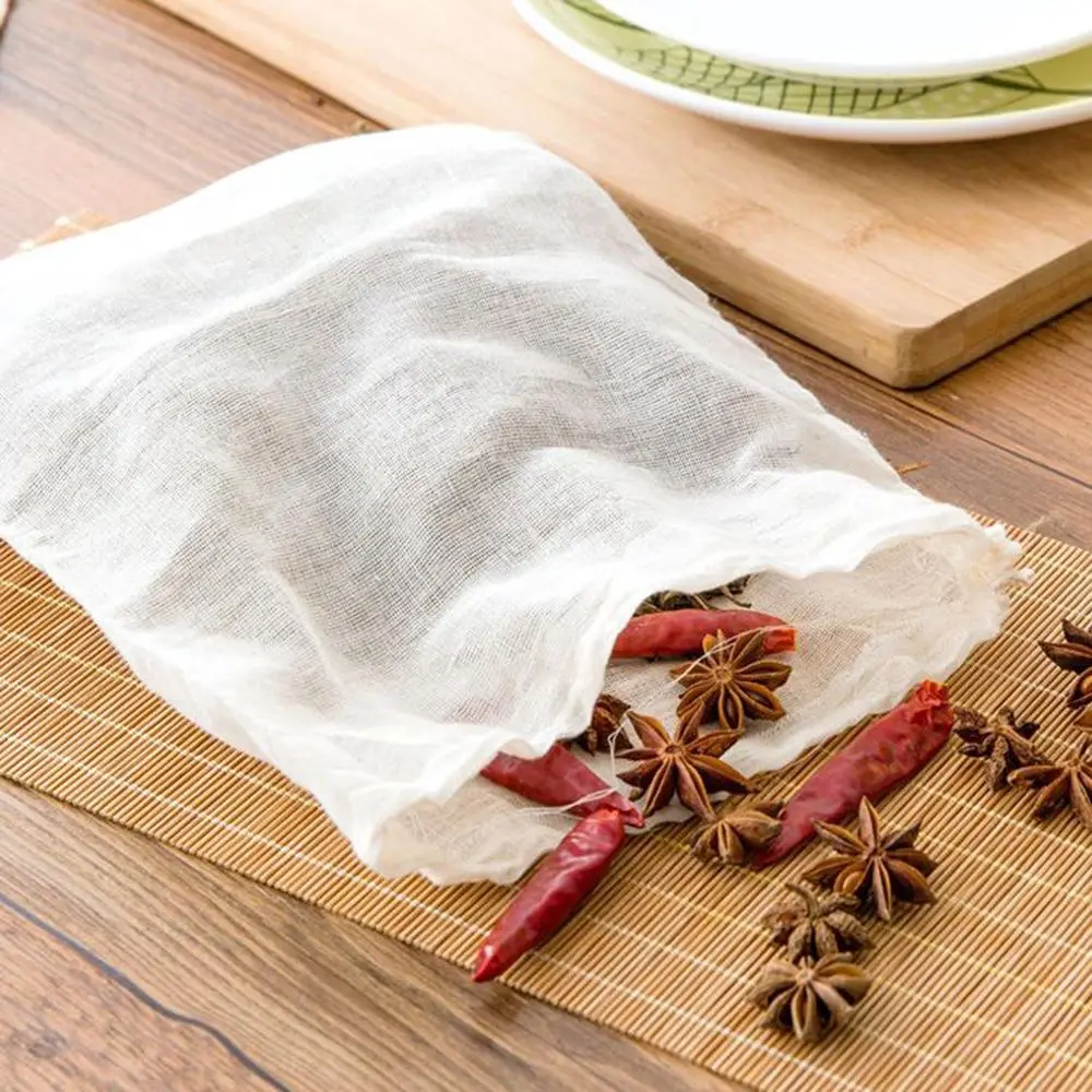 Multifunctional Linen Cotton Strainer Reusable Chinese Medicine Filter Bag Soup Tea Bags
Multifunctional Linen Cotton Strainer Reusable Chinese Medicine Filter Bag Soup Tea Bags