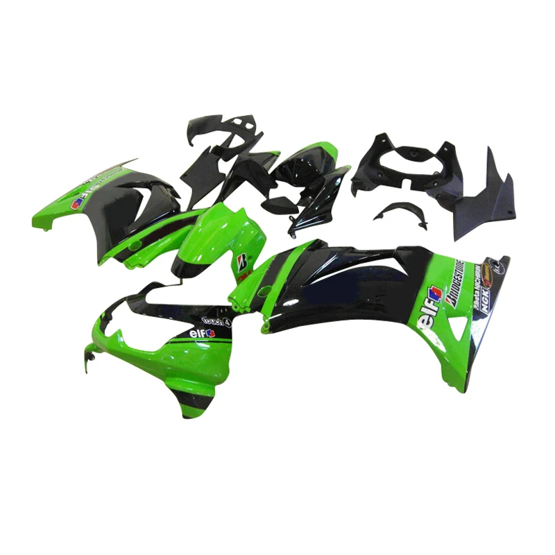 Injection molded high quality fairing kit for Kawasaki Ninja 250R EX250 08-14 green black fairings ZXR250 2008-2014 TR34
Injection molded high quality fairing kit for Kawasaki Ninja 250R EX250 08-14 green black fairings ZXR250 2008-2014 TR34