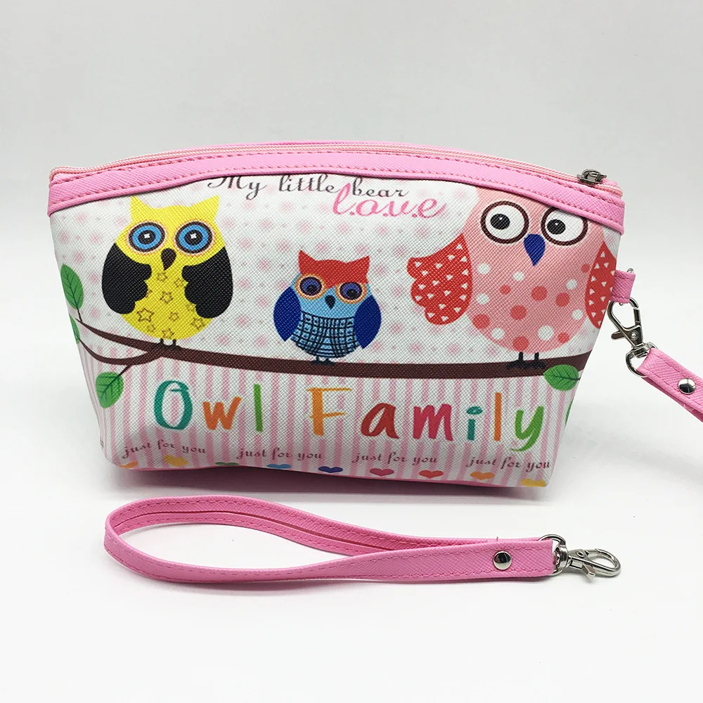 Fashion Cute Cartoon Owl PU Leather Pencilcase Pen Pencil Case Wallets Girls Purse Stationery Woman Cosmetics Bag Makeup Handbag
Fashion Cute Cartoon Owl PU Leather Pencilcase Pen Pencil Case Wallets Girls Purse Stationery Woman Cosmetics Bag Makeup Handbag