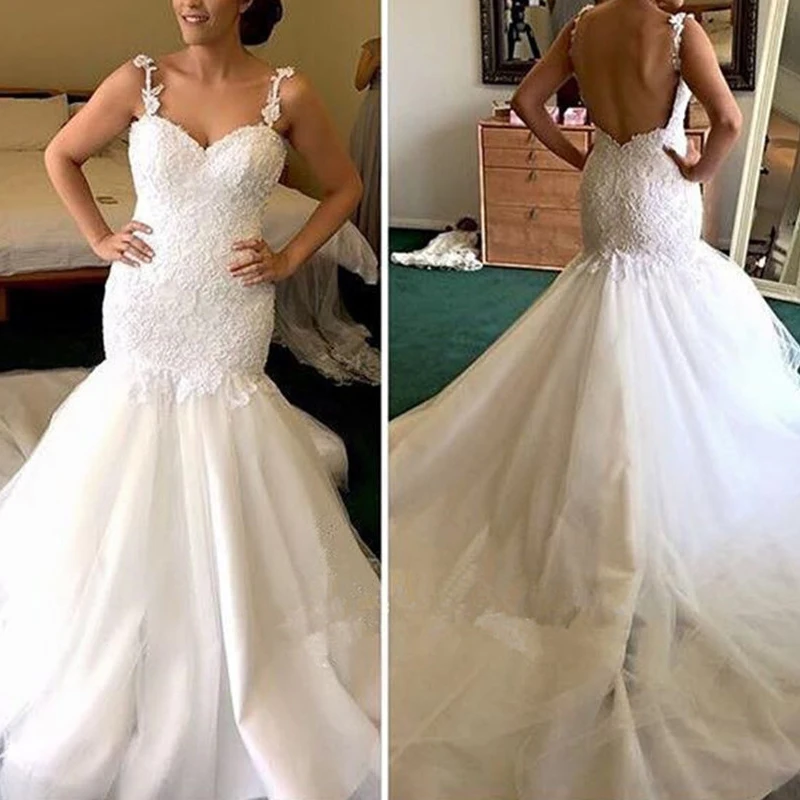 Backless Vestido De Noiva Muslim Wedding Dresses Mermaid Sweetheart Tulle Lace Beaded Boho Dubai Arabic Wedding Gown Bridal
Backless Vestido De Noiva Muslim Wedding Dresses Mermaid Sweetheart Tulle Lace Beaded Boho Dubai Arabic Wedding Gown Bridal