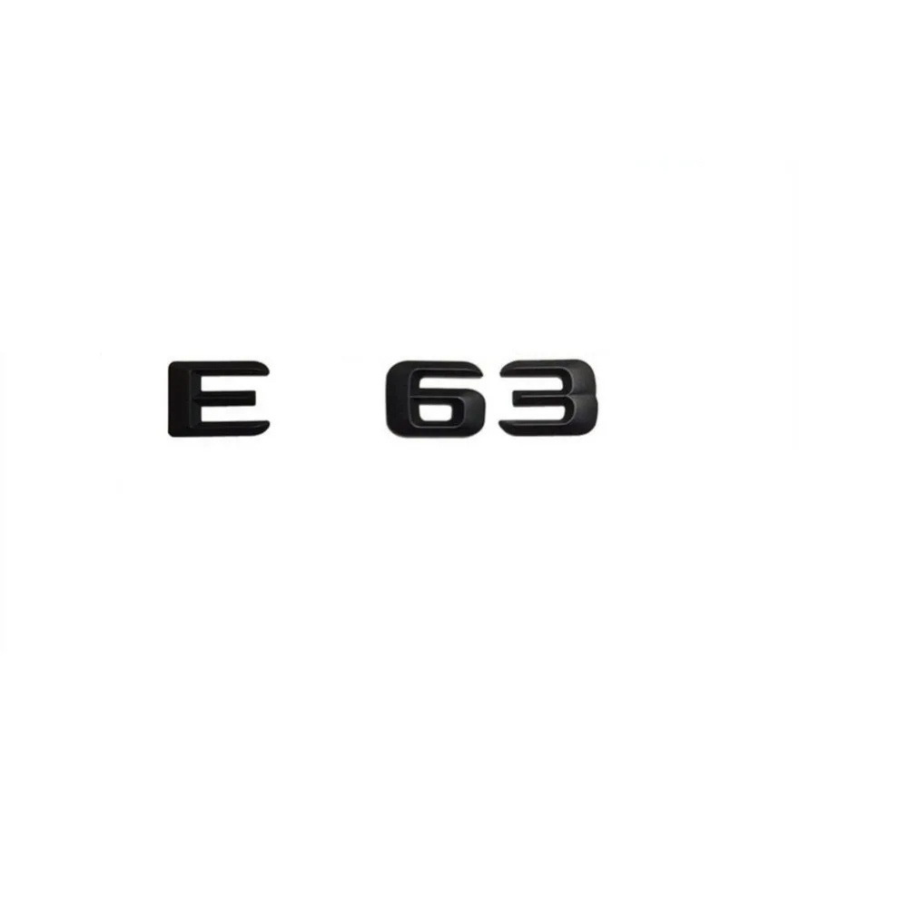 Матовый черный "E 63" Автомобильный багажник задние буквы знак эмблема наклейка Наклейка для Mercedes Benz E63 AMG
Матовый черный "E 63" Автомобильный багажник задние буквы знак эмблема наклейка Наклейка для Mercedes Benz E63 AMG