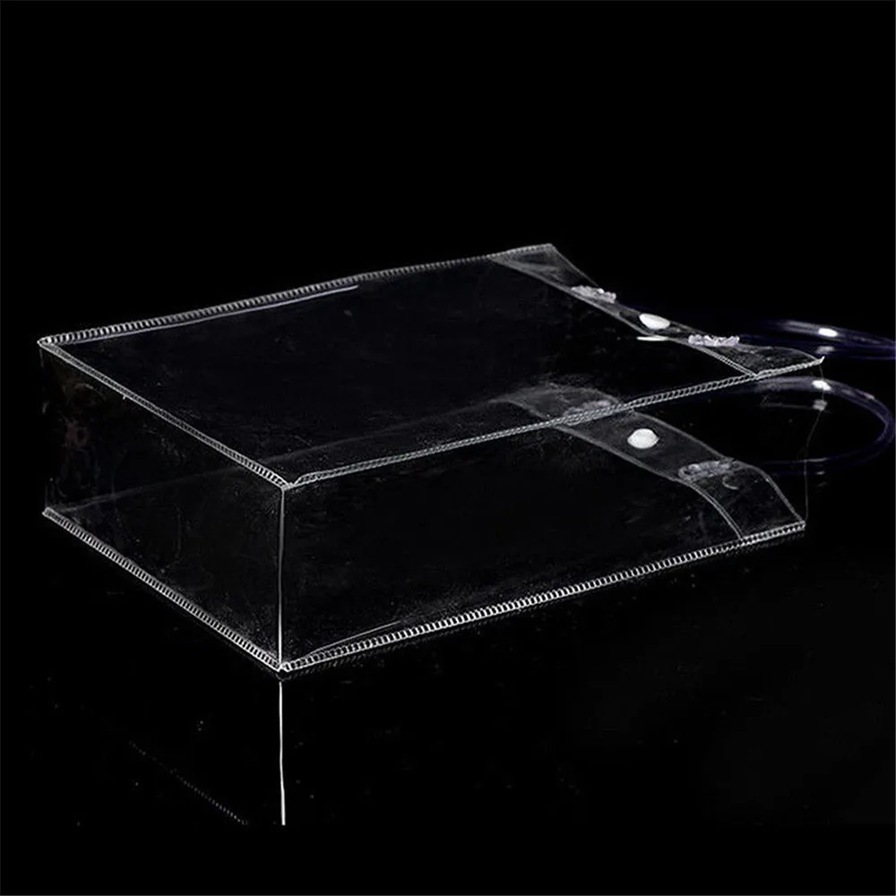 S/M/LTransparent Plastic Handbags beach Shoulder bag Women Trend Tote Jelly Fashion PVC Clear Bag Shopping Bags for Grocery Tote
S/M/LTransparent Plastic Handbags beach Shoulder bag Women Trend Tote Jelly Fashion PVC Clear Bag Shopping Bags for Grocery Tote