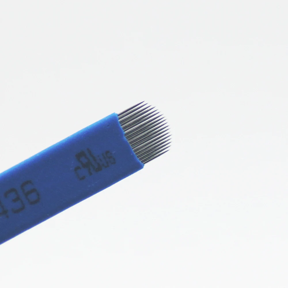 50PCS/Lot Blue U shape 18 Pins Microblading Needles Permanent Makeup Eyebrow Tattoo Blade eyebrow Tattoo Machine Pen
50PCS/Lot Blue U shape 18 Pins Microblading Needles Permanent Makeup Eyebrow Tattoo Blade eyebrow Tattoo Machine Pen