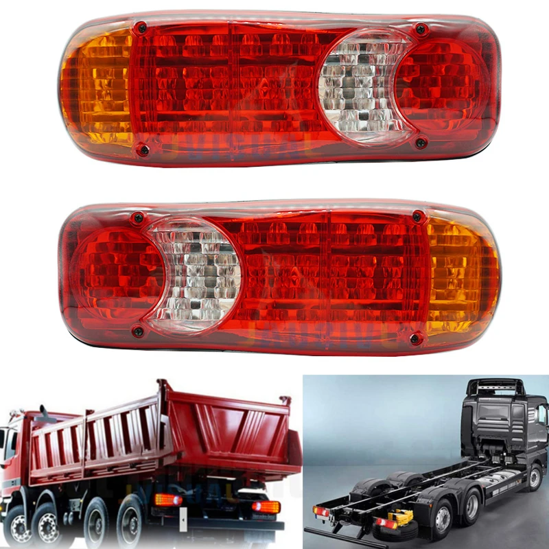 12V 46LED 92LED/Pair Waterproof Trailers Truck Caravan Travel Camper Lorry Stop Rear Tail Indicator Light Reverse Lamp Taillight
12V 46LED 92LED/Pair Waterproof Trailers Truck Caravan Travel Camper Lorry Stop Rear Tail Indicator Light Reverse Lamp Taillight