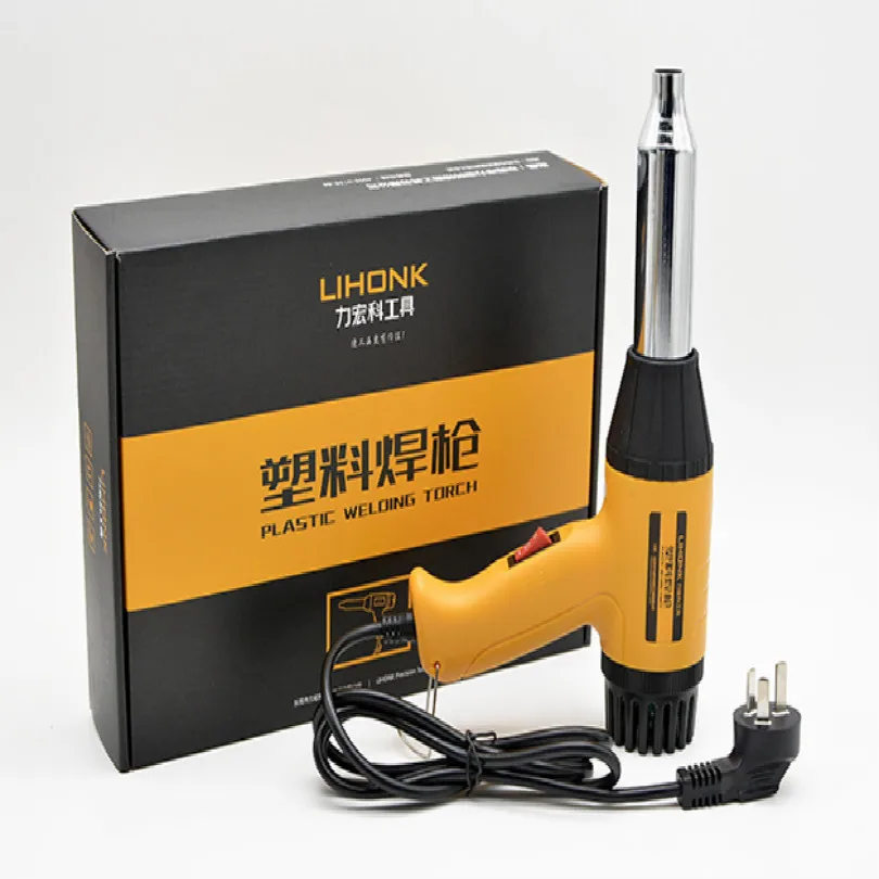 700W 220V Plastic Welder PP PE PVC ABS plastic welding hot air gun 50-550degrees Celsius plastic welding bumper headlight tail
700W 220V Plastic Welder PP PE PVC ABS plastic welding hot air gun 50-550degrees Celsius plastic welding bumper headlight tail