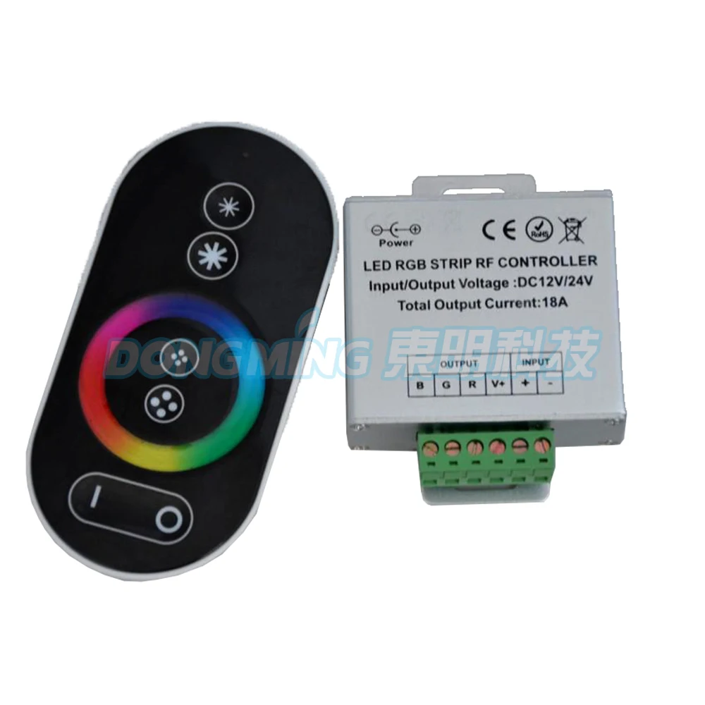 7pcs/lot RGB Touch controller DC12V 216W Wireless LED RGB Controller RF Touch Panel LED Dimmer RGB Remote Controller
7pcs/lot RGB Touch controller DC12V 216W Wireless LED RGB Controller RF Touch Panel LED Dimmer RGB Remote Controller