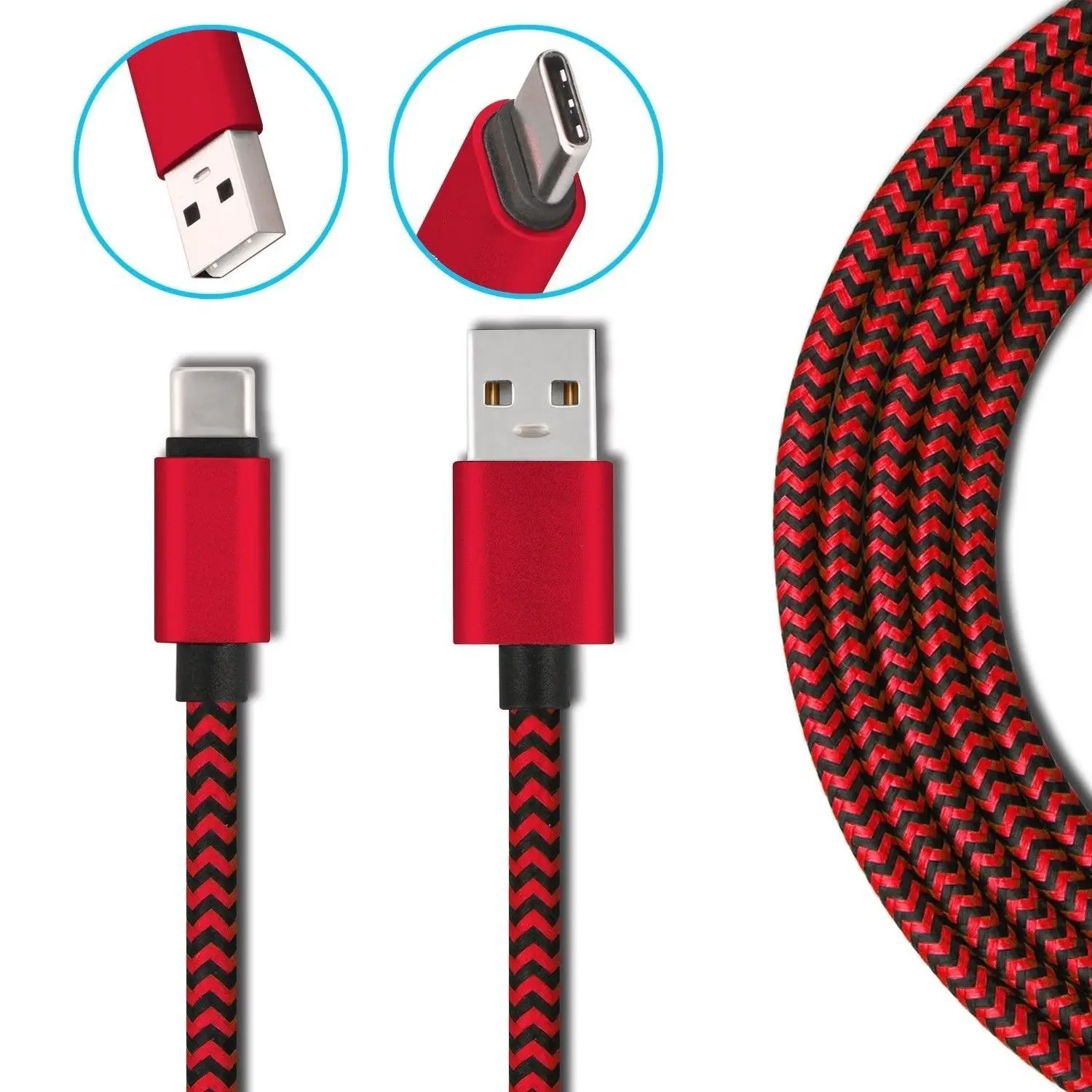 Зарядный кабель 100 см USB Type-C для Huawei Mate 9 10 Pro P10 Plus P20 Honor V10 Nova3 | Мобильные телефоны и