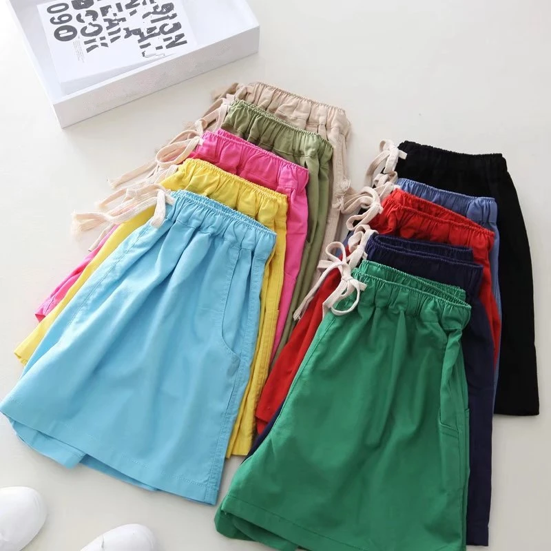 Summer Casual shorts women Beach high waist shorts woman short feminino short femme spodenki damskie bermuda
Summer Casual shorts women Beach high waist shorts woman short feminino short femme spodenki damskie bermuda