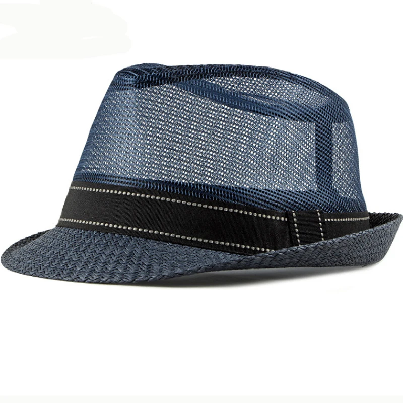 HT2379 Men Women Summer Sun Hat Breathable Mesh Cap Straw Hat Tribly Beach Hats for Men Summer Fedoras Unisex Cool Panama Hat
HT2379 Men Women Summer Sun Hat Breathable Mesh Cap Straw Hat Tribly Beach Hats for Men Summer Fedoras Unisex Cool Panama Hat
