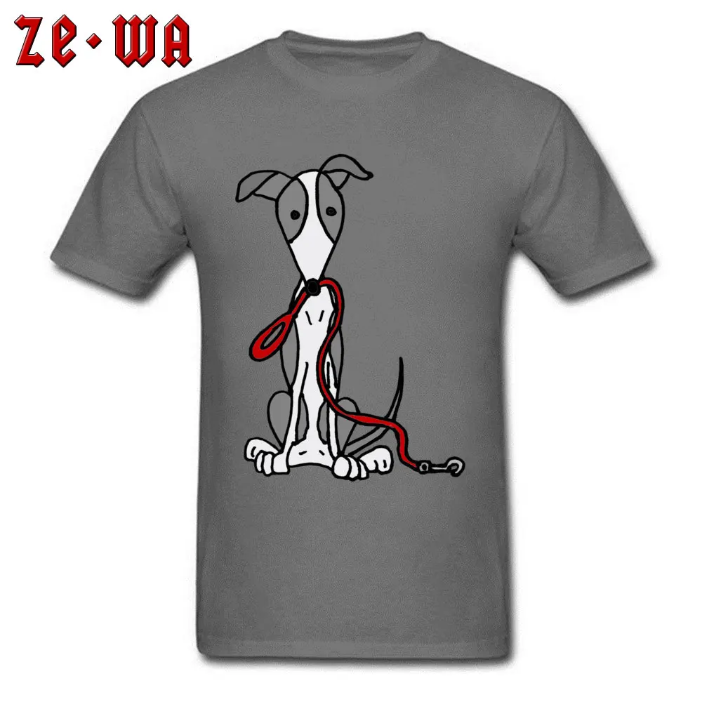 Funny Men's T Shirt Dark Grey T-shirts 100% Cotton Clothes Greyhound Dog With Red Leash Cartoon Tops Tees Summer Fall Tshirt
Funny Men's T Shirt Dark Grey T-shirts 100% Cotton Clothes Greyhound Dog With Red Leash Cartoon Tops Tees Summer Fall Tshirt
