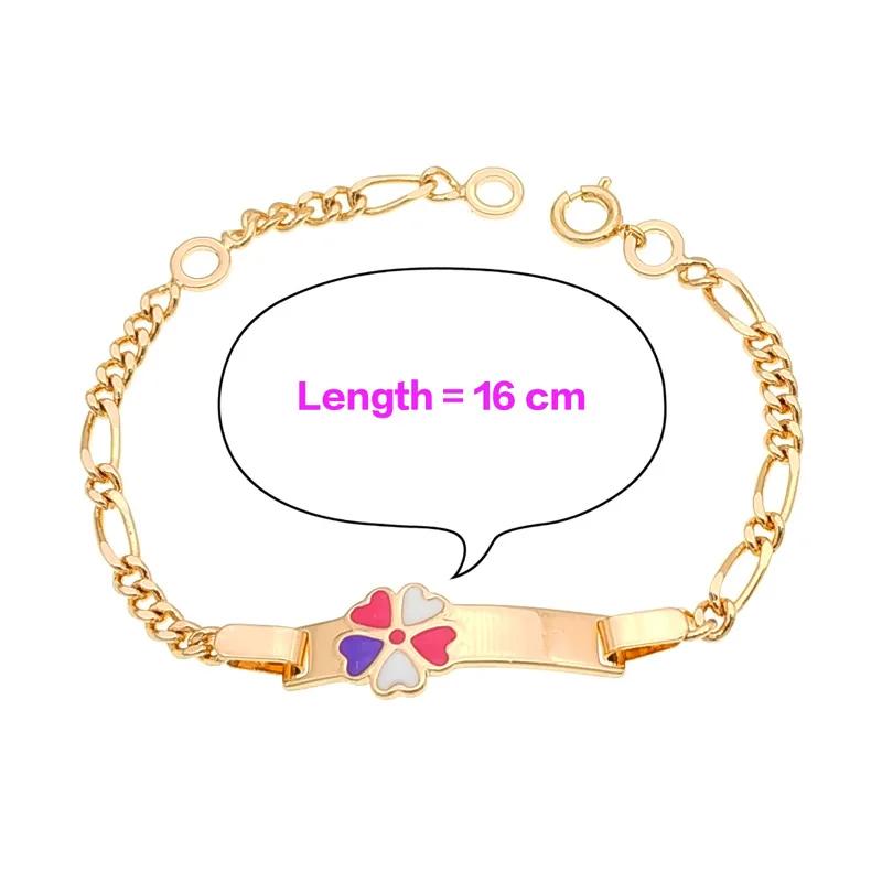 Flower Heart Kids Bracelets Baby Jewelry Christening Gold Bracelet Bebe Pulseiras Bracciali Children Armband Bebek Bilezik B0929
Flower Heart Kids Bracelets Baby Jewelry Christening Gold Bracelet Bebe Pulseiras Bracciali Children Armband Bebek Bilezik B0929
