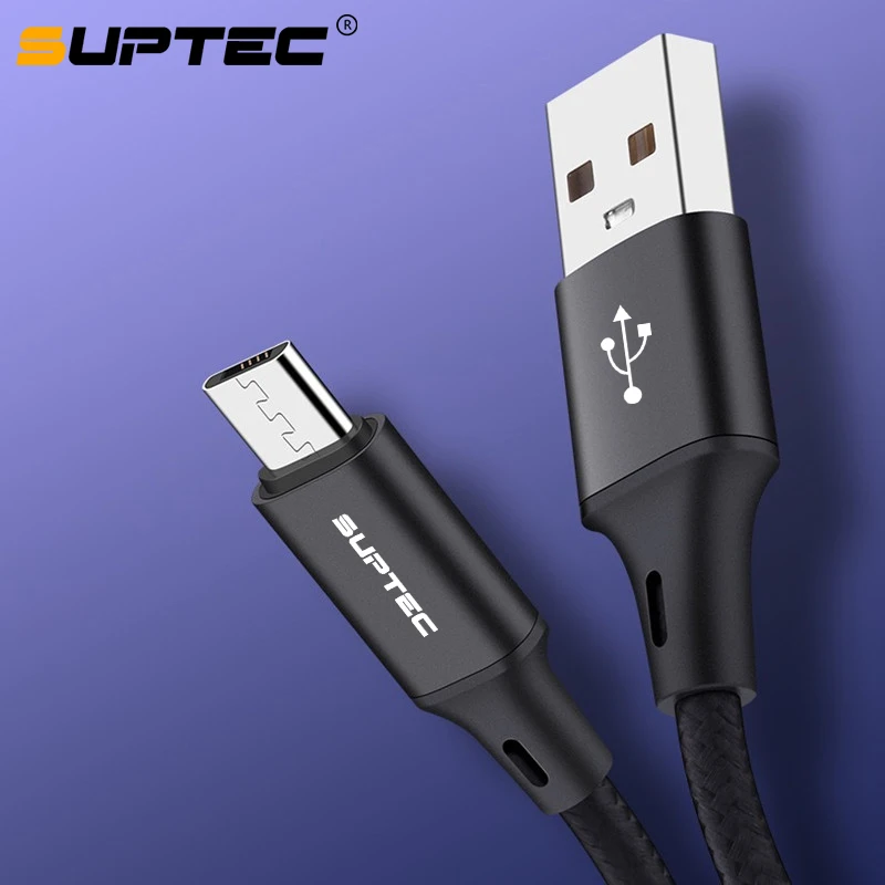 Suptec 2.4A Micro USB Cable Fast Charging Charger Microusb Cable For Samsung Xiaomi Redmi Note 5 Android Mobile Phone Wire Cord
Suptec 2.4A Micro USB Cable Fast Charging Charger Microusb Cable For Samsung Xiaomi Redmi Note 5 Android Mobile Phone Wire Cord