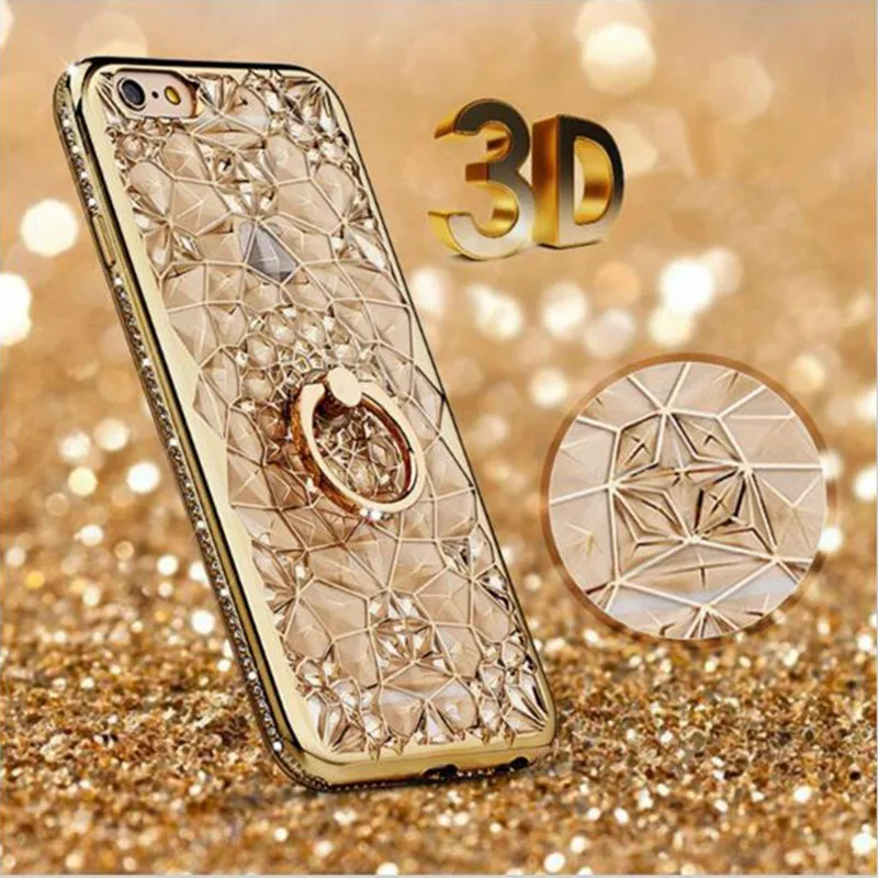 Чехол для iPhone XS Max X XR 3D прочный с цветами и бриллиантами чехол телефона 6 6s 7 8 Plus