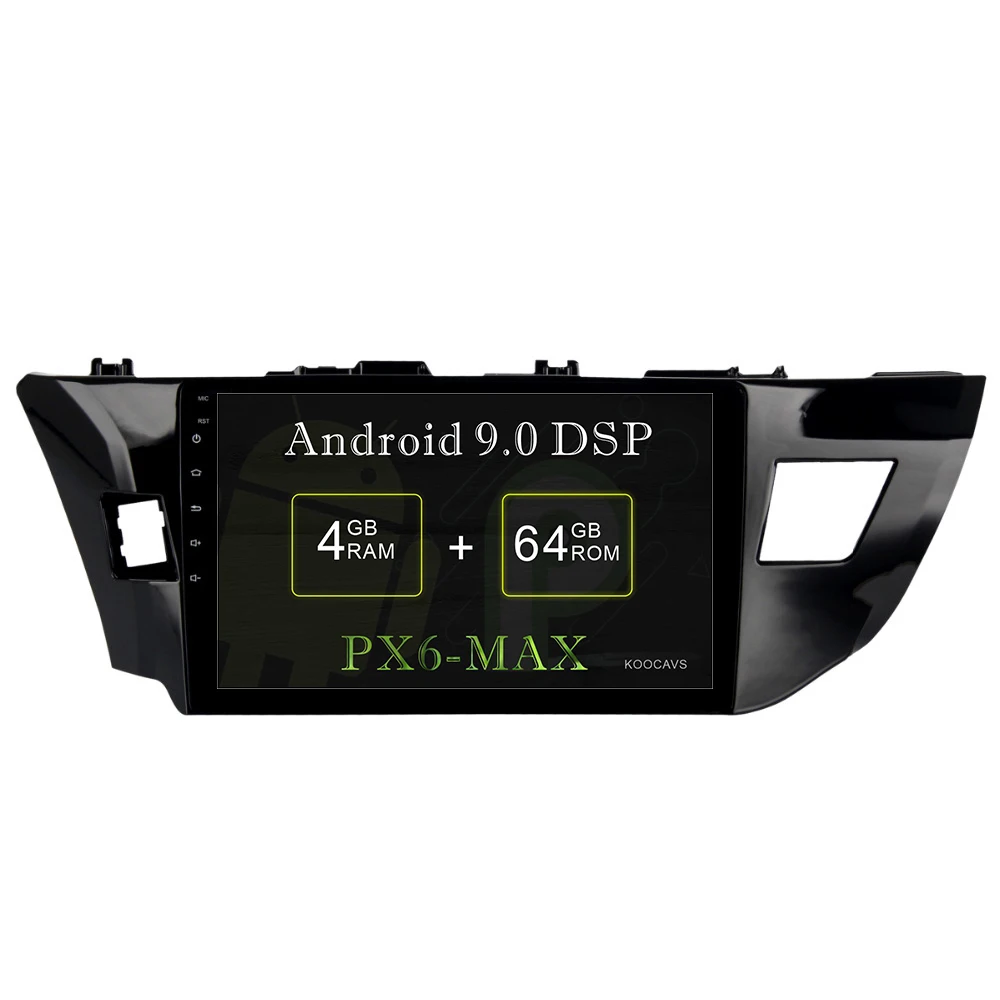 KOOCAVS 10.2" IPS Android 9.0 Car GPS Radio Player for Toyota Corolla 2014 2015 2016 with 4GB+64GB Stereo Multimedia Headunit
KOOCAVS 10.2" IPS Android 9.0 Car GPS Radio Player for Toyota Corolla 2014 2015 2016 with 4GB+64GB Stereo Multimedia Headunit