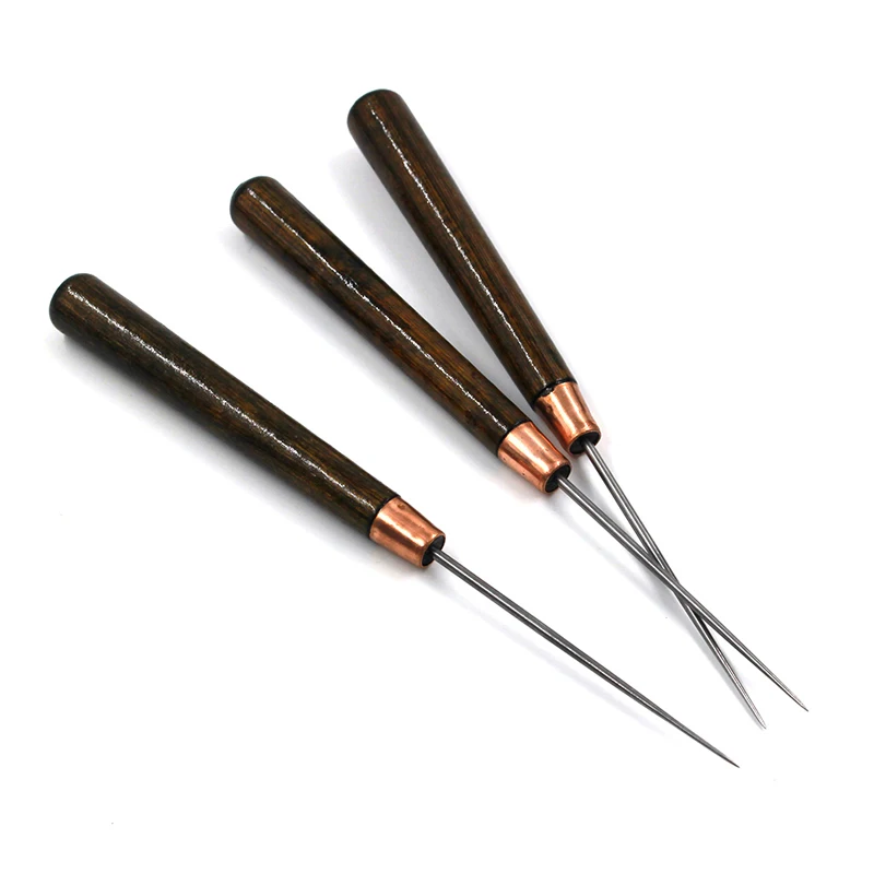 1pcs Slender Bark Color Handle Awl Leather Straight Awls Hole Puncher Drills Sewing Lines Pick Awls Leather Punching Tools
1pcs Slender Bark Color Handle Awl Leather Straight Awls Hole Puncher Drills Sewing Lines Pick Awls Leather Punching Tools
