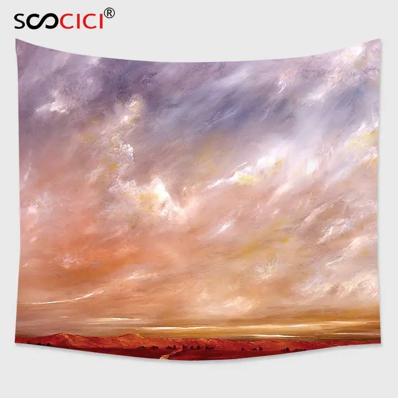 Cutom Tapestry Wall Hanging,Americana Landscape Decor Mystic Storm Sky Eastern High Sierra Vista Deserts Panorama Art Orange
Cutom Tapestry Wall Hanging,Americana Landscape Decor Mystic Storm Sky Eastern High Sierra Vista Deserts Panorama Art Orange