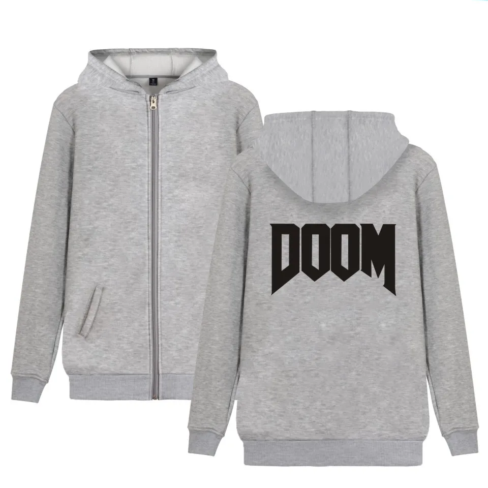 First-person Shooter Game DOOM Hoodies With Zipper Men Women Casual Clothing Logo of DOOM DILLA Print Hooded Sweatshirts
First-person Shooter Game DOOM Hoodies With Zipper Men Women Casual Clothing Logo of DOOM DILLA Print Hooded Sweatshirts