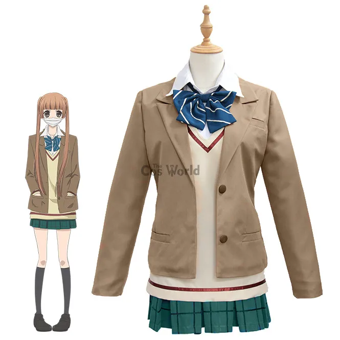 The Anonymous Noise Arisugawa Nino School Uniform Coat Shirt Vest Skirt Outfit Anime Cosplay Costumes
The Anonymous Noise Arisugawa Nino School Uniform Coat Shirt Vest Skirt Outfit Anime Cosplay Costumes