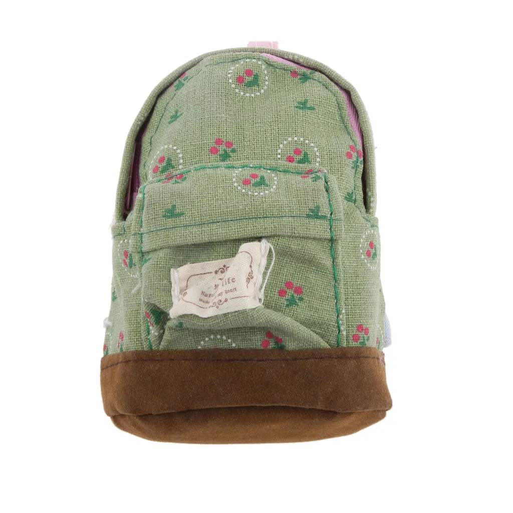 1:6 Scale Dolls House Miniature Backpack Shoulder Bag Green Floral Dollhouse Decoration Accessory Outgoing Packets Girl Gift
1:6 Scale Dolls House Miniature Backpack Shoulder Bag Green Floral Dollhouse Decoration Accessory Outgoing Packets Girl Gift