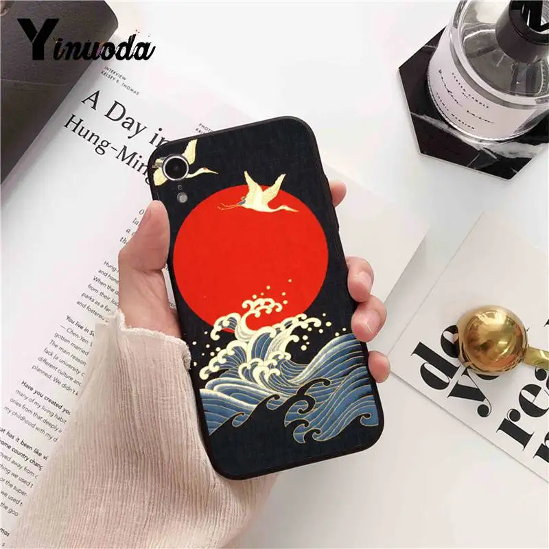 Чехол для телефона Yinuoda Hokusai The Great Wave off Kanagawa iPhone 8 7 6 6S 6Plus X XS MAX 5 5S SE XR 10 11 pro max |