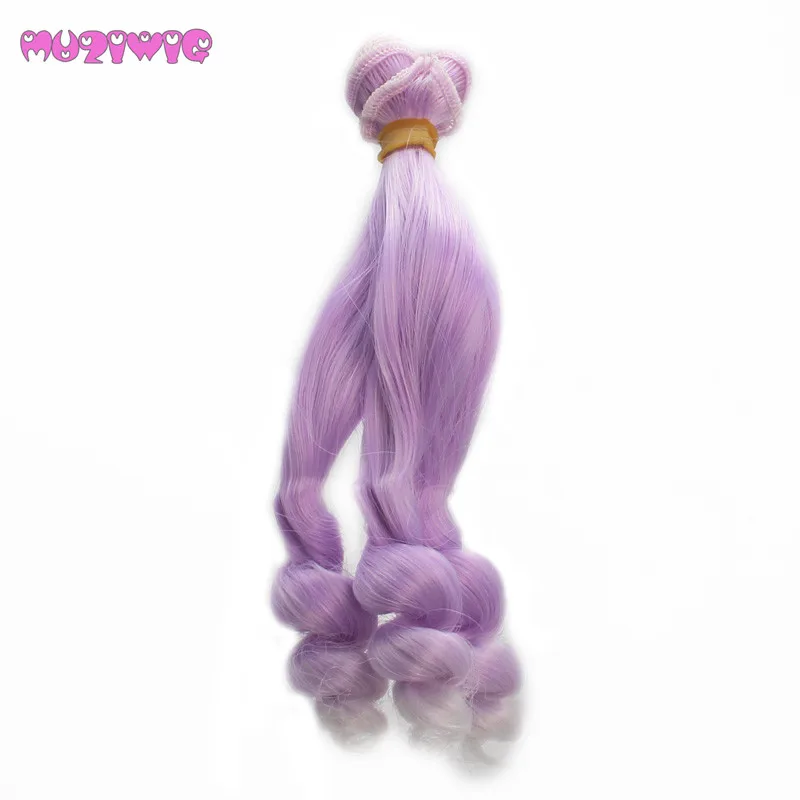 5Pcs/lot 15*100cm Multicolor doll wig Gradient Screw curly hair wefts Extensions for BJD/Bly the/American Doll DIY Accessories
5Pcs/lot 15*100cm Multicolor doll wig Gradient Screw curly hair wefts Extensions for BJD/Bly the/American Doll DIY Accessories