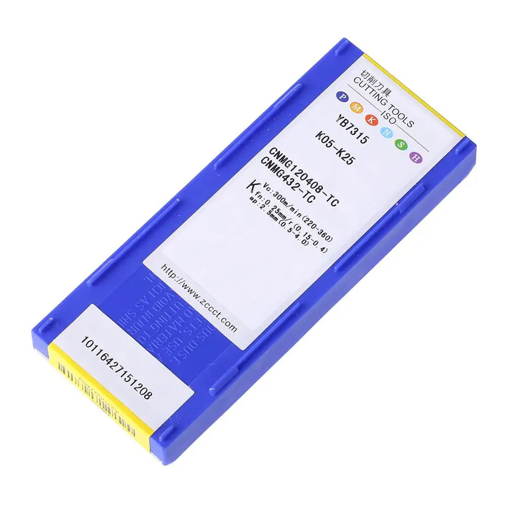 CNMG120408-TC YB7315 for K type material tungsten carbide turning insert CNC tool CNMG120408 CNMG 120408 CNMG432
CNMG120408-TC YB7315 for K type material tungsten carbide turning insert CNC tool CNMG120408 CNMG 120408 CNMG432