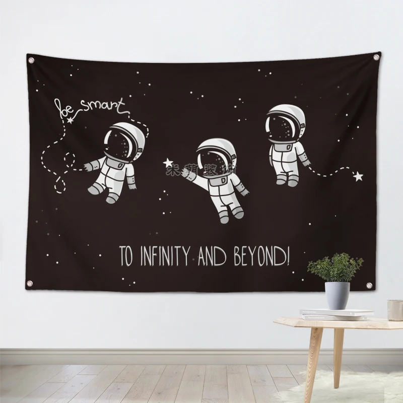 TO INFINITY AND BEYONDI Kids room decoration hang cloth hanging flag bar studio tide shop home wall decoration background
TO INFINITY AND BEYONDI Kids room decoration hang cloth hanging flag bar studio tide shop home wall decoration background