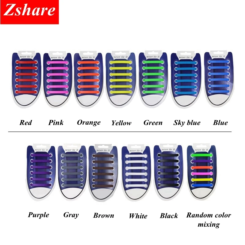12Pc/Set Elastic Silicone Shoelaces No Tie Shoe Laces Kids Adult Quick Shoelace for Men Women Lacing Rubber Zapatillas 13 Colors
12Pc/Set Elastic Silicone Shoelaces No Tie Shoe Laces Kids Adult Quick Shoelace for Men Women Lacing Rubber Zapatillas 13 Colors