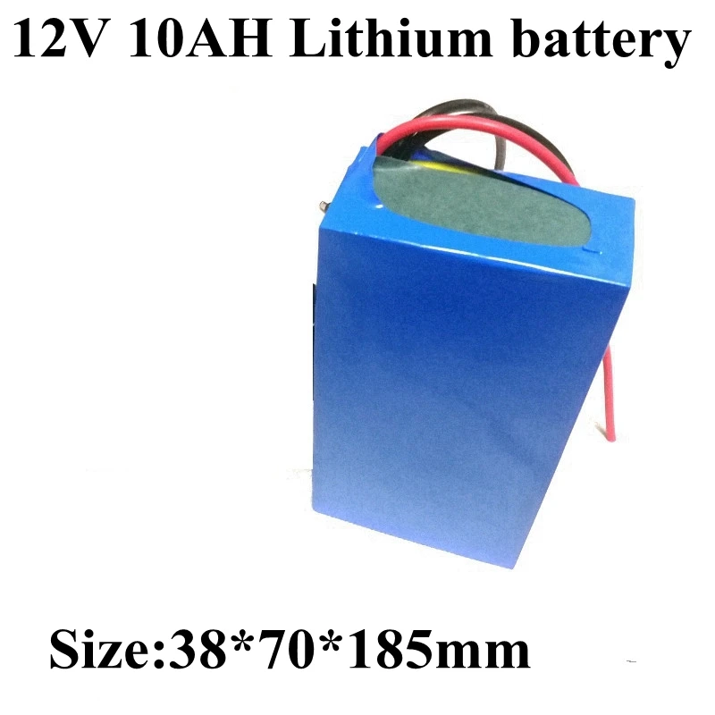 12V 10AH Lithium Polymer Battery 30C 12V 300A Discharge 11.1V for 12V 3600W RC Four Axis Aircraft UAV Drone Aerial Photograph
12V 10AH Lithium Polymer Battery 30C 12V 300A Discharge 11.1V for 12V 3600W RC Four Axis Aircraft UAV Drone Aerial Photograph