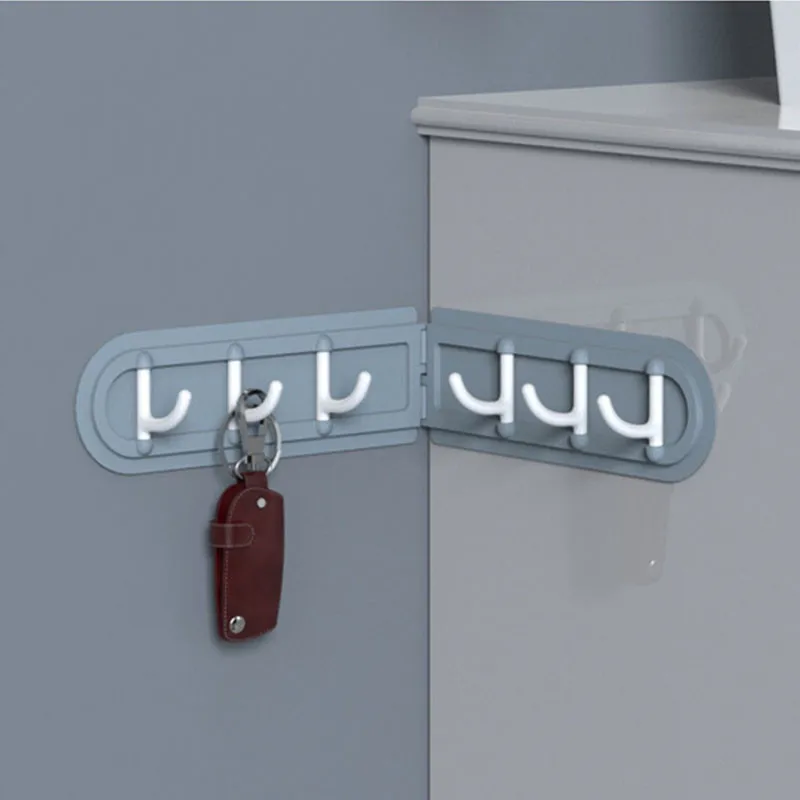 CTREE Home Creative Corner Hook Foldable 6 Row Hooks Free Punching Space Saving Kitchen Storage Rack Decorative Wall Hook C793
CTREE Home Creative Corner Hook Foldable 6 Row Hooks Free Punching Space Saving Kitchen Storage Rack Decorative Wall Hook C793